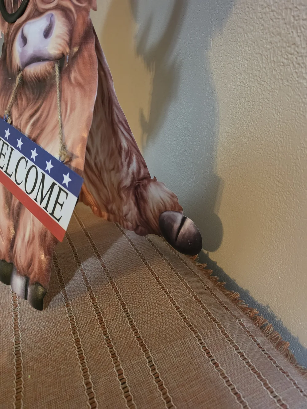 Hobby Lobby patriotic cow
